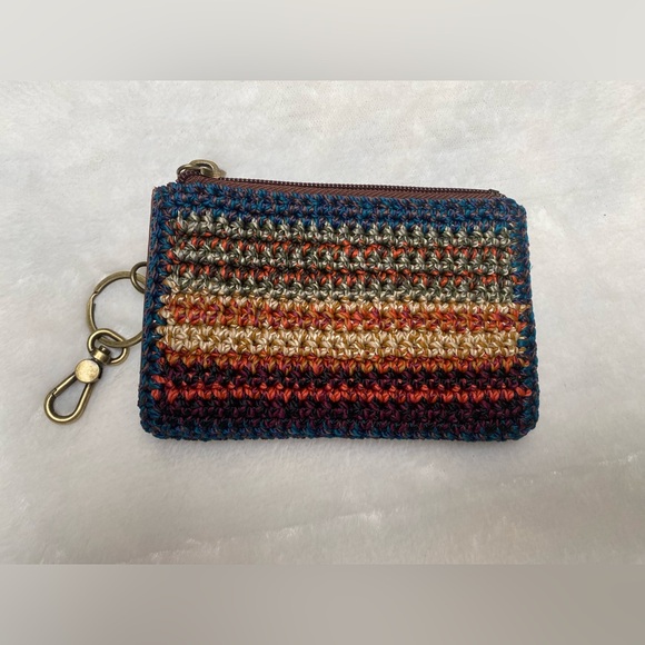The Sak Multicolor Crochet Keychain Wallet - Picture 2 of 6